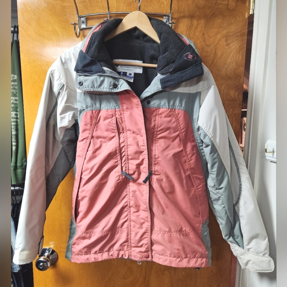 Columbia Women's Cape Ridge 3 in 1 Core Interchange Jacket S Ski Snowboard NWOT